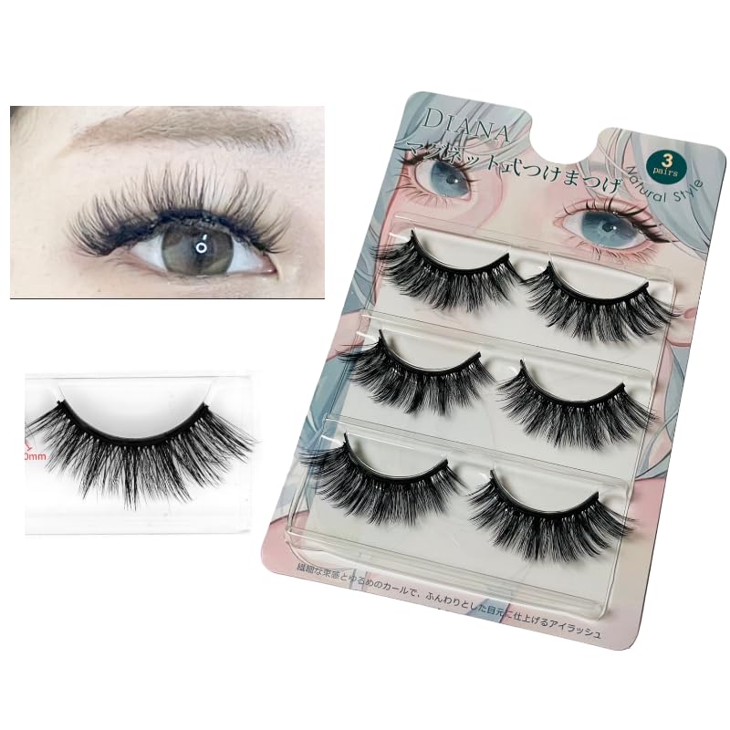 Amazon | DIANA つけまつげ マグネット式用 磁気つけまつげ※磁気アイ